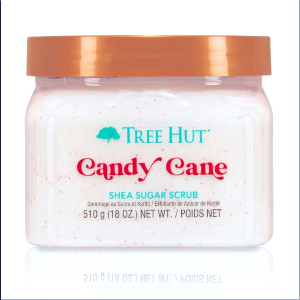Candy Cane Tree Hut Sugar Scrub